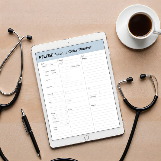 Pflege-Alltag QuickPlanner – Deine kostenlose Stressfrei-Checkliste